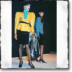 Emanuel Ungaro Fashion Show Paris Fall Winter '86 '87 © interneTrends.com classic
