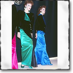 Emanuel Ungaro Fashion Show Paris Fall Winter '86 '87 © interneTrends.com classic