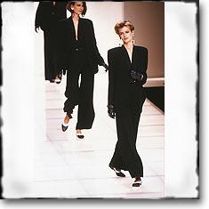 Giorgio Armani Fashion Show Milan Spring Summer '91 © interneTrends.com classic