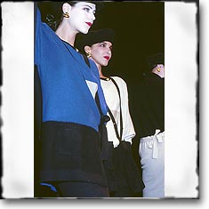 Sonia Rykiel Fashion Show Paris Fall Winter '86 '87 © interneTrends.com classic