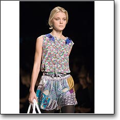 Etro Fashion show Milan Spring Summer '07 © interneTrends.com  model Jessica Stam code etros0720