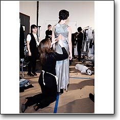 Kai Kuhne Fashion Show Backstage New York Autumn Winter '09 '10 © interneTrends.com