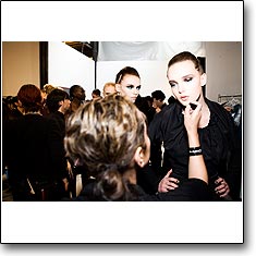 Unrath & Strano Fashion Show Backstage New York Autumn Winter '09 '10 © interneTrends.com
