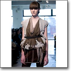Aurelio Costarella Fashion show New York Autumn Winter '07 '08 © interneTrends.com
