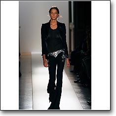 Balmain Fashion show Paris Autumn Winter '07 '08 © interneTrends.com model Daria Werbowy