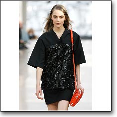 Chloé Fashion show Paris Autumn Winter '07 '08 © interneTrends.com model Kinga Rajzak