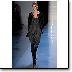 Neil Barrett Fashion show New York Autumn Winter '07 '08 © interneTrends.com model Milagros Schmoll