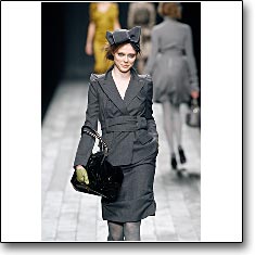 Sonia Rykiel Fashion show Paris Autumn Winter '07 '08 © interneTrends.com model Coco Rocha