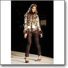 Just Cavalli Fashion show Milan Autumn Winter '05 '06 © interneTrends.com