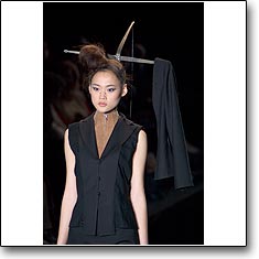 Kei Kagami Fashion show Milan Autumn Winter '05 '06 © interneTrends.com