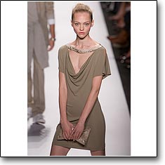 Michael Kors Fashion show New York Spring Summer '07 © interneTrends.com model Sasha Pivovarova code korss0705
