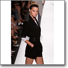 Michael Kors Fashion show New York Spring Summer '07 © interneTrends.com model Jeisa Chiminazzo code korss0709