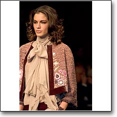 Trend Les Copains Fashion show Milan Autumn Winter '05 '06 © interneTrends.com