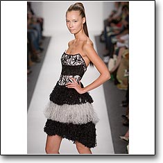 Joanna Mastroianni Fashion show New York Spring Summer '07 © interneTrends.com model Tiiu Kuik code mastroiannis0703