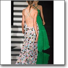 Jenny Packham Fashion show Milan Spring Summer '07 © interneTrends.com