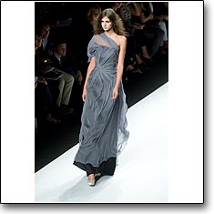 Alessandro De Benedetti Fashion show Milan Spring Summer '08 © interneTrends.com model Marcelina Sowa