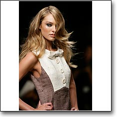 Lorenzo Riva Fashion show Milan Spring Summer '08 © interneTrends.com model Candice Swanepoel
