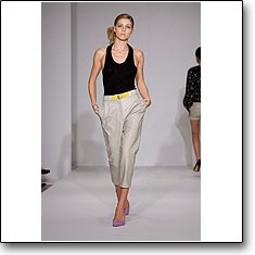 Staerk Fashion show New York Spring Summer '08 © interneTrends.com model Masha Novoselova