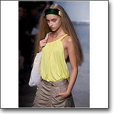 VPL Fashion show New York Spring Summer '08 © interneTrends.com model Marcelina Sowa