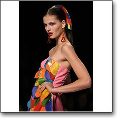 Agatha Ruiz de la Prada Fashion Show Milan Spring Summer '09 © interneTrends.com model Eva Poloniova
