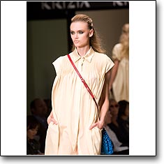 Krizia Fashion Show Milan Spring Summer '09 © interneTrends.com model Zuzana Gregorova