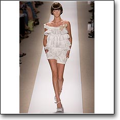 Y & Kei Fashion show New York Spring Summer '07 © interneTrends.com model Marta Berzalna