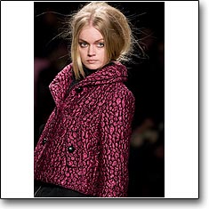 Enrico Coveri Fashion Show Milan Autumn Winter '09 '10 © interneTrends.com model Lindsay Ellingson