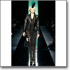 Jean Paul Gaultier Fashion show Paris Autumn Winter '07 '08 © interneTrends.com model Lily Donaldson