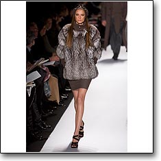 Michael Kors Fashion show New York Autumn Winter '07 '08 © interneTrends.com model Ana Mihajlovic
