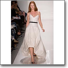 Jason Wu Fashion show New York Spring Summer '07 © interneTrends.com model Cintia Dicker