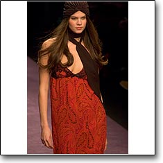 Mila Schon Fashion show Milan Autumn Winter '05 '06  interneTrends.com