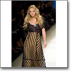 Angelo Marani Fashion show Milan Spring Summer '08 © interneTrends.com model Heather Marks