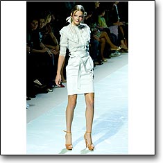 Blugirl Fashion Show Milan Spring Summer '09 © interneTrends.com model Eniko Mihalik