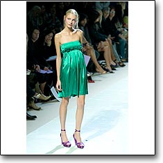 Blugirl Fashion Show Milan Spring Summer '09 © interneTrends.com model Charlotte di Calypso