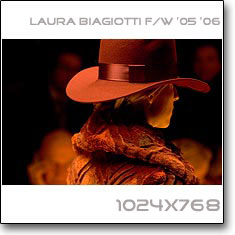 Click to download this wallpaper Laura Biagiotti F/W 06