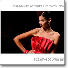 Click to download this wallpaper Frankie Morello S/S  '09 model Sheila Marquez