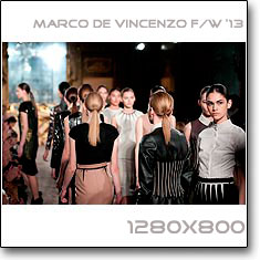 Click to download this wallpaper Marco De Vincenzo  F/W '13