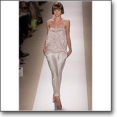 Y & Kei Fashion show New York Spring Summer '07 © interneTrends.com model Lesly Masson